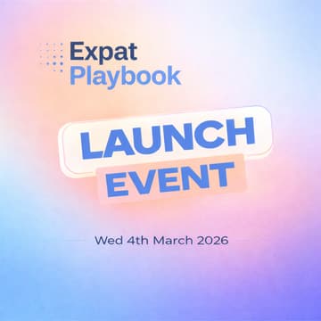 Cover Image for Expat Playbook Launch!