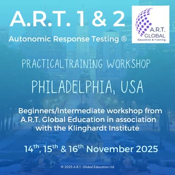 Cover Image for Autonomic Response Testing A.R.T.® 1 & 2 Practical Training Workshop