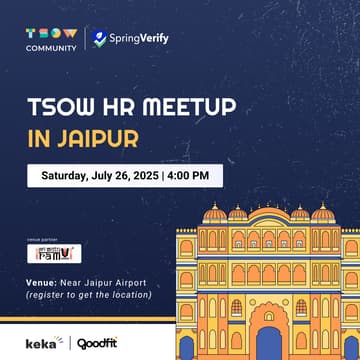 Cover Image for TSOW HR Meetup in Jaipur