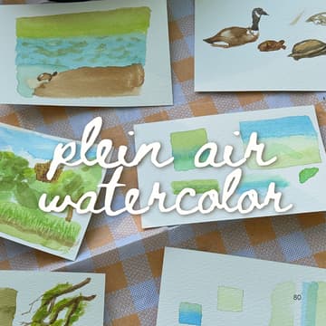 Cover Image for Plein Air Watercolor: Turtle Pond