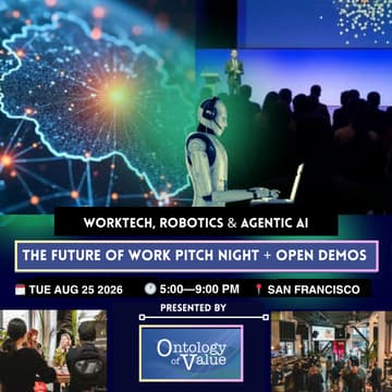 Cover Image for The Future of Work Pitch Night + Open Demos: Worktech, Robotics & Agentic AI
