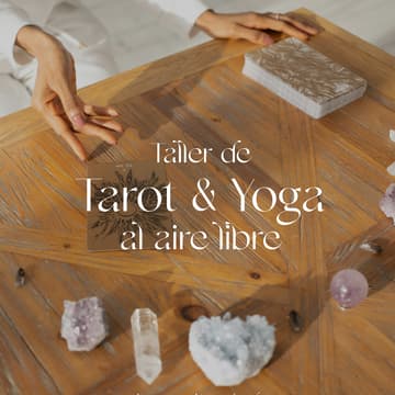 Cover Image for Taller de Tarot & Yoga al aire libre
