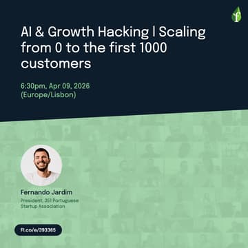 Cover Image for AI & Growth Hacking l Scaling from 0 to the first 1000 customers