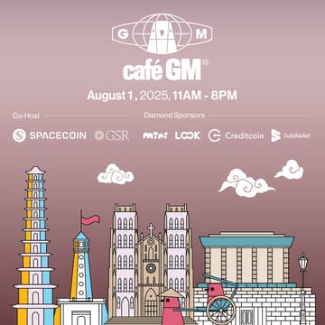Cover Image for Cafe GM by Spacecoin & GSR - DePIN & RWA & Web3 | Day1