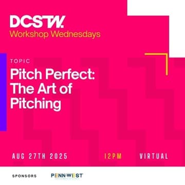 Cover Image for Workshop Wednesday 03: Pitch Perfect: 'The Art of Pitching'