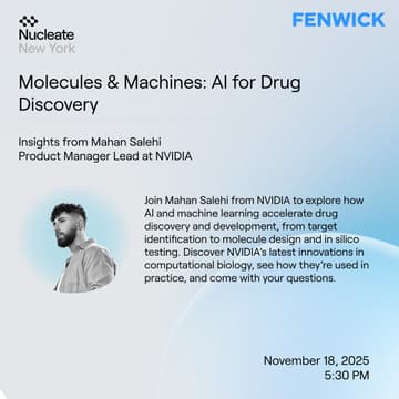 Cover Image for Molecules & Machines: AI for Drug Discovery