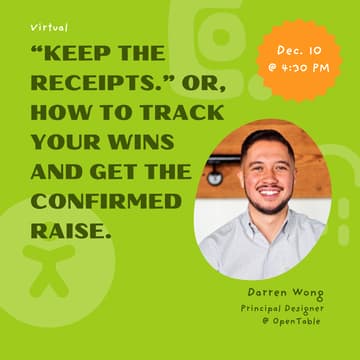 Cover Image for Speaker Series: "Keep The Receipts" w/ Darren Wong