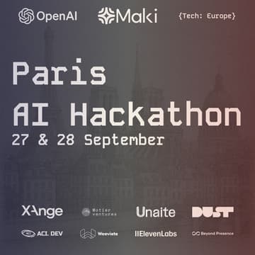 Cover Image for {Tech: Europe} Paris AI Hackathon