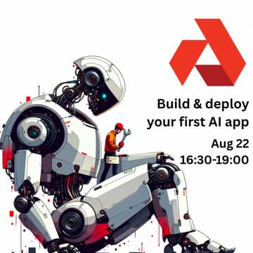 Cover Image for Build & deploy your  first AI app