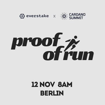 Cover Image for Proof of Run 5K | Cardano Summit Berlin 🇩🇪