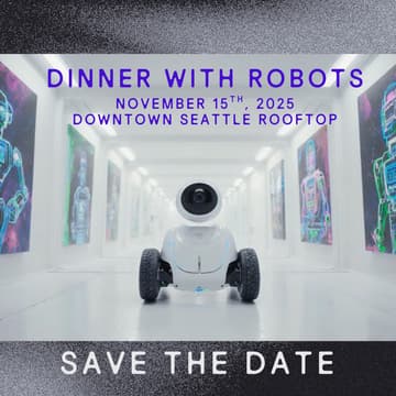 Cover Image for DINNER WITH ROBOTS  📺🤖 An Interactive Fundraiser & Showcase (Future Arts LIVE! Ep. 5)