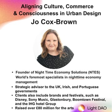 Cover Image for Light Dao Salon: Aligning Culture, Commerce & Consciousness in Urban Design (Lisbon)