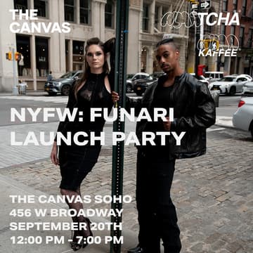 Cover Image for NYFW: Funari Launch Party at The Canvas SoHo