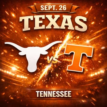 Cover Image for Texas Longhorns vs Tennessee Titans @ Neyland Stadium, Knoxville, Tenn.