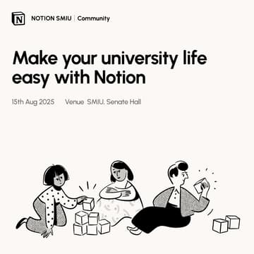 Cover Image for Make your university life easy with Notion