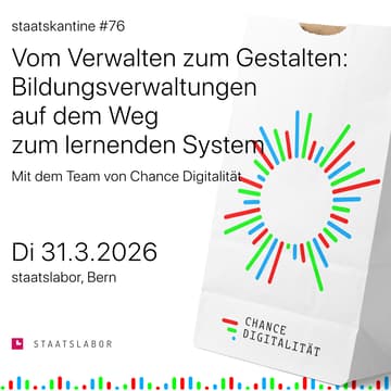 Cover Image for staatskantine #76 - Vom Verwalten zum Gestalten: Bildungsverwaltungen auf dem Weg zum lernenden System