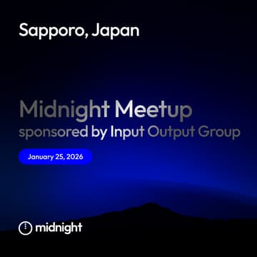Cover Image for Midnight Sapporo Meetup, sponsored by Input Output Group