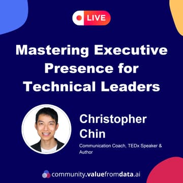 Cover Image for [Online] Mastering Executive Presence for Technical Leaders