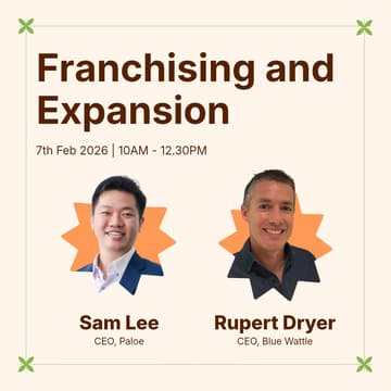 Cover Image for ASN Masterclass: Franchising and Regional Expansion (Half Day)