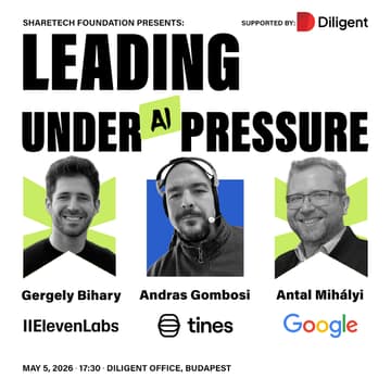 Cover Image for Leading Under AI Pressure — Engineering Managers Meetup, Budapest
