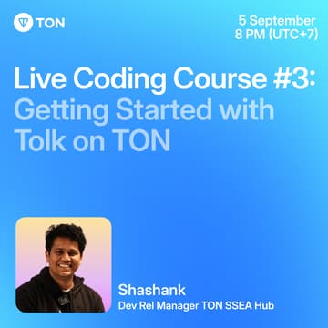 Cover Image for TON SSEA Hub | Live Coding Course #3