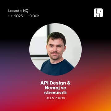 Cover Image for PHP Meetup Split #11 — API Design & Nemoj se stresirati