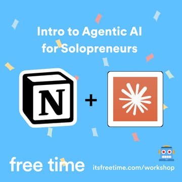 Cover Image for 🤖 Intro to Agentic AI for Solopreneurs: Claude Desktop + Notion Custom Agents