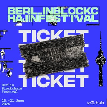 Cover Image for Berlin Blockchain Festival 2026 Ticket (General Access)
