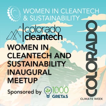 Cover Image for Colorado Climate Week: Women in Cleantech and Sustainability Meetup
