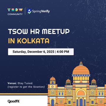 Cover Image for TSOW HR Meetup in Kolkata