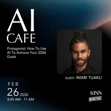 Cover Image for AI Cafe: Protagonist: How To Use AI To Achieve Your 2026 Goals
