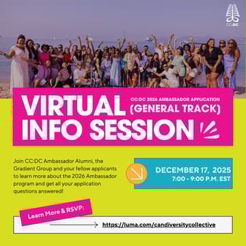 Cover Image for CC:DC '26 Ambassador Info Session [General Tracks]