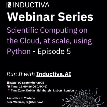 Cover Image for Episode 5 - Scientific Computing on the Cloud, at scale, using Python