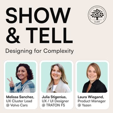 Cover Image for SHOW & TELL: Designing for Complexity