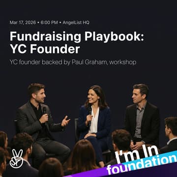 Cover Image for How to Get Paul Graham to Invest: YC Founder Workshop @AngelList