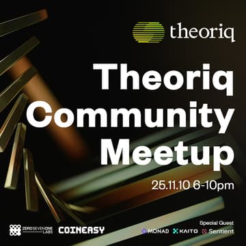 Cover Image for Theoriq Community Meetup