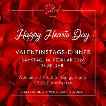 Cover Image for Happy Hearts Day – Valentinsdinner
