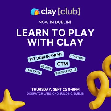 Cover Image for Clay in Dublin: Learn to play with Clay