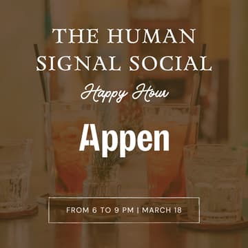 Cover Image for The Human Signal Social