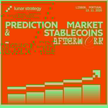 Cover Image for PREDICTION MARKET & STABLECOINS - AFTERWORK