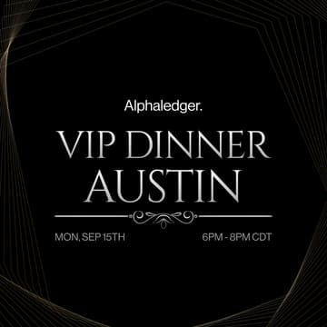 Cover Image for Alphaledger VIP Dinner | Austin