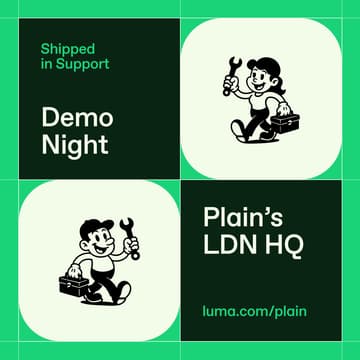 Cover Image for Shipped in Support: Demo Night with Plain