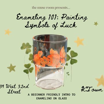 Cover Image for Enameling 101: Painting Symbols of Luck