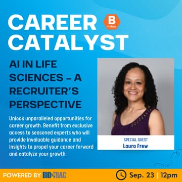 Cover Image for Career Catalyst: AI in Life Sciences – A Recruiter’s Perspective