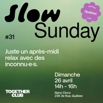 Cover Image for Slow Sunday *Québec* no. 31 – Nano Cinco