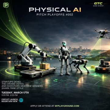 Cover Image for Physical AI Pitch Playoffs - GTC 2026