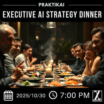 Cover Image for Executive AI Strategy Dinner