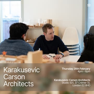 Cover Image for Open Studio | Karakusevic Carson Architects