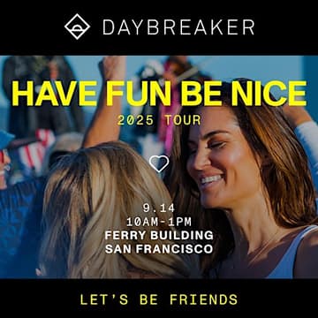 Cover Image for Daybreaker - Morning Dance Party 🎉