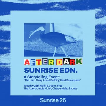 Cover Image for AFTER DARK: Sunrise Edn.